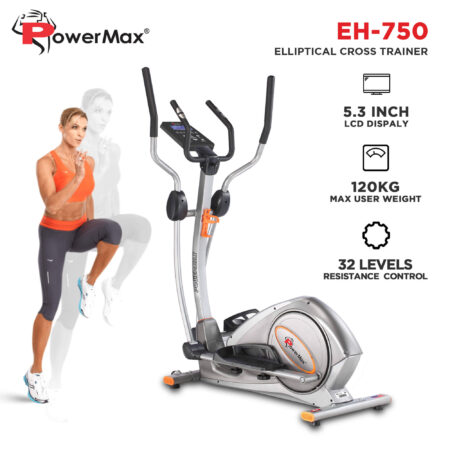 EH-750 Elliptical Cross Trainer with Water Bottle Cage